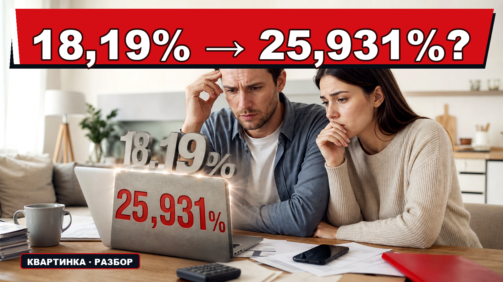"Ставка 18,19%, ПСК до 25,931%: какую стоимость ипотеки банк показывает мелко"