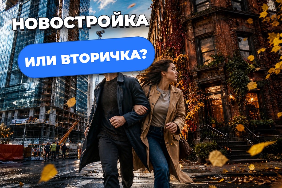 Новостройка или вторичка: что выбрать и легче продать